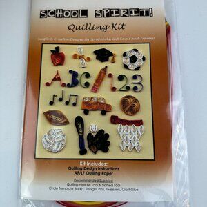 *NEW* Quilled Creations School Spirit Quilling Kit #414